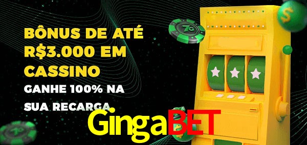 Gingabet melhor bônus de depósito